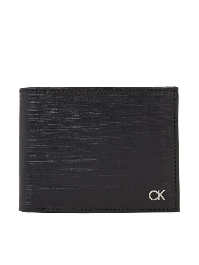 Calvin Klein Geldbörse Calvin Klein Ck Must Trifold 10Cc W/Coin K50K510878 Schwarz
