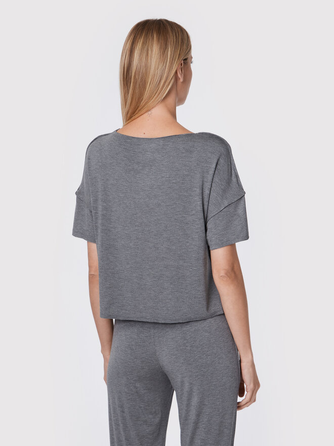 Etam Etam Spavaćiće Alva 6534313 Siva Relaxed Fit
