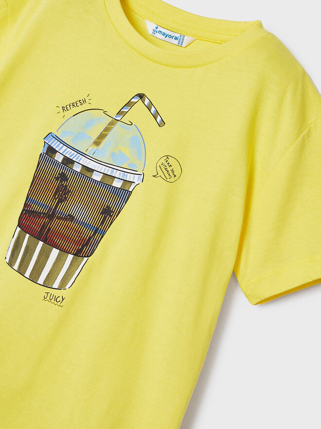 Mayoral Mayoral Camiseta 3014 Amarillo Regular Fit