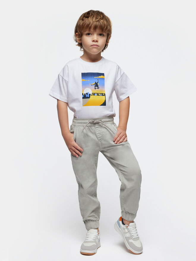 Mayoral Mayoral Camiseta 3015 Blanco Regular Fit
