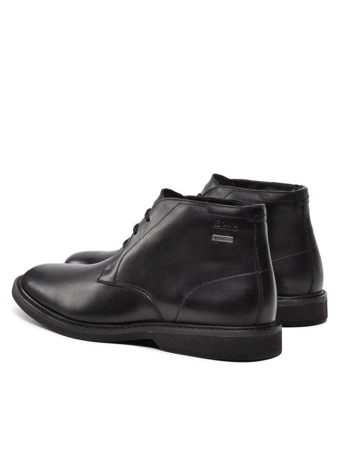 Clarks Зимни обувки Clarks AtticusLTHiGTX GORE-TEX 261613657 Черен