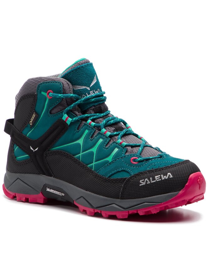 Trekkingschuhe Salewa Alp Trainer Mid Gtx GORE TEX 64006 8632 Grun eschuhe