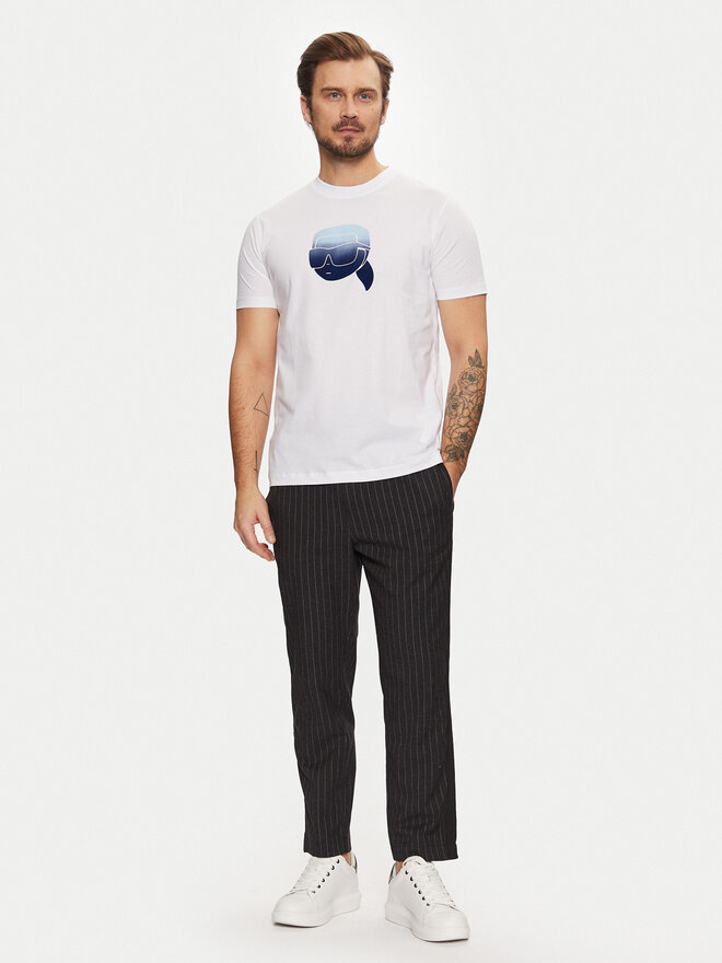 KARL LAGERFELD KARL LAGERFELD T-Shirt 755426 551242 Weiß Regular Fit