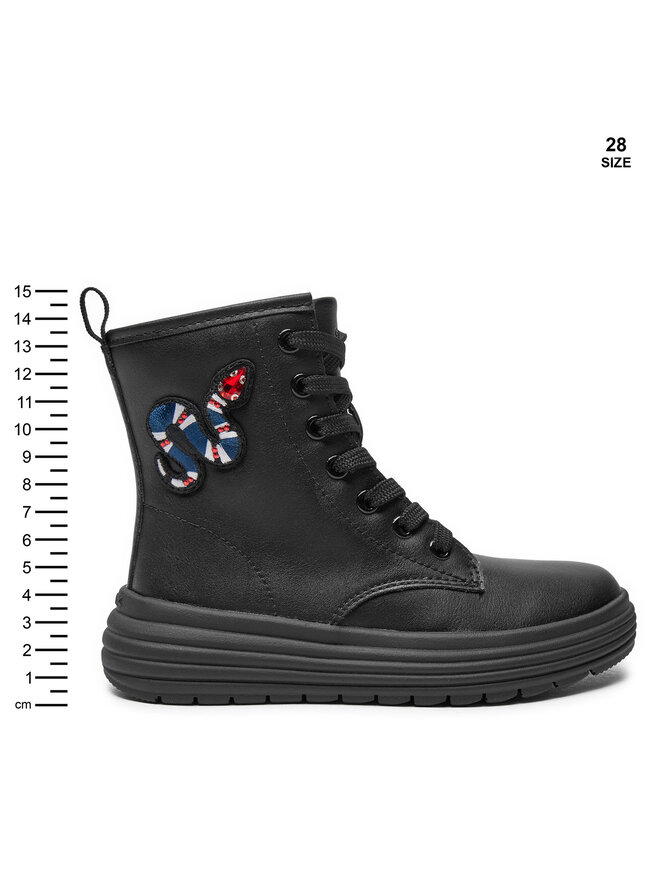 Geox Botas altas Geox J Phaolae Girl J46ETD 000BC C9999 M Negro