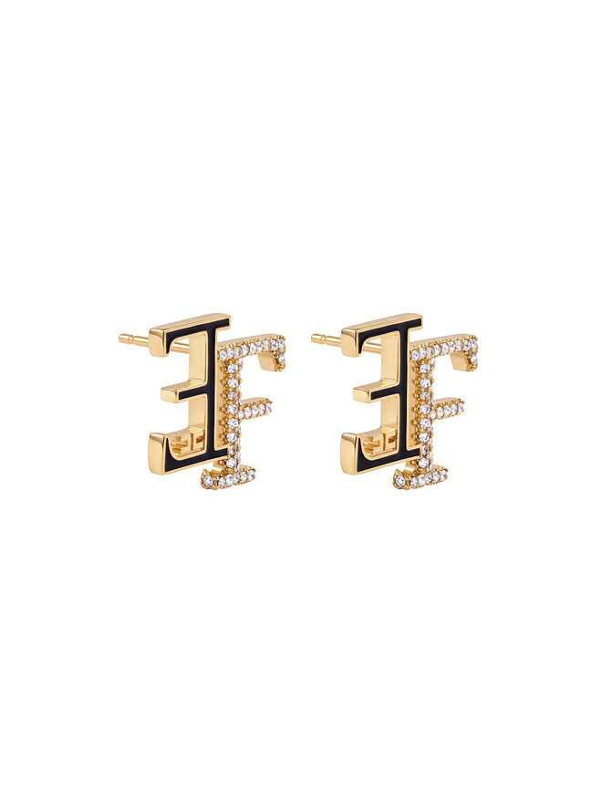 Elisabetta Franchi Ohrringe Elisabetta Franchi OR-32A-67E2-V240 Goldfarben