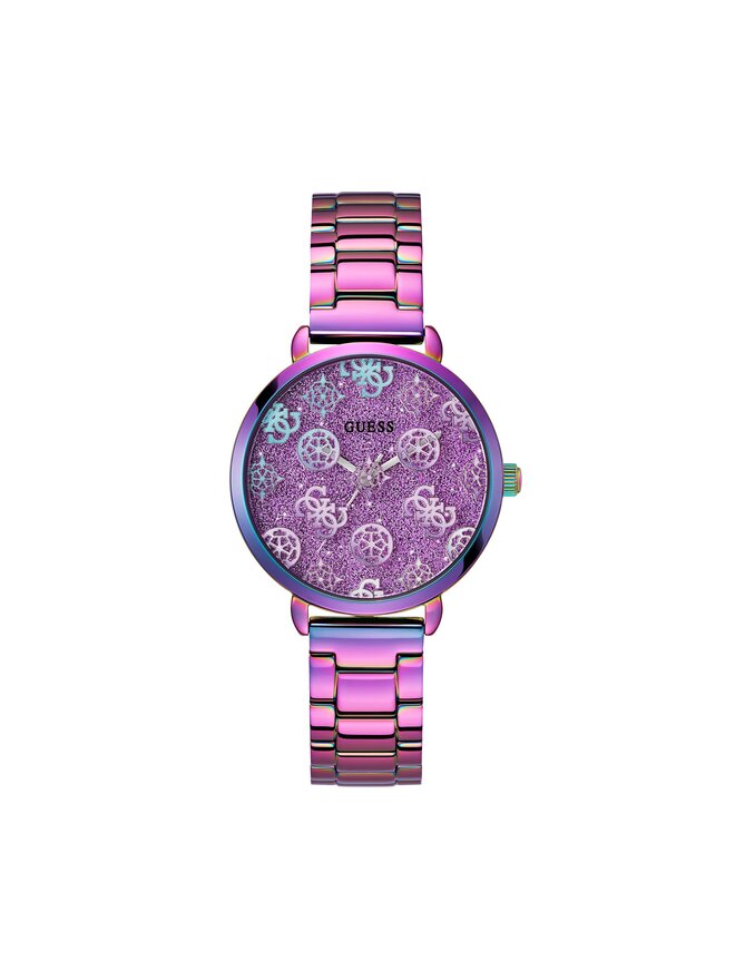 Guess Zegarek Guess Sugarplum GW0670L3 Fioletowy