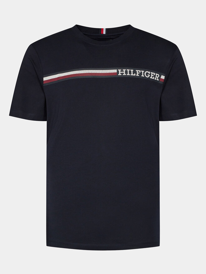 Tommy Hilfiger Tommy Hilfiger Póló Monotype MW0MW33688 Sötétkék Regular Fit