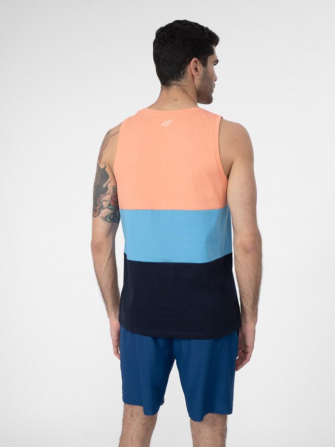 4F 4F T-Shirt 4FSS23TTSHM352 Ροζ Regular Fit