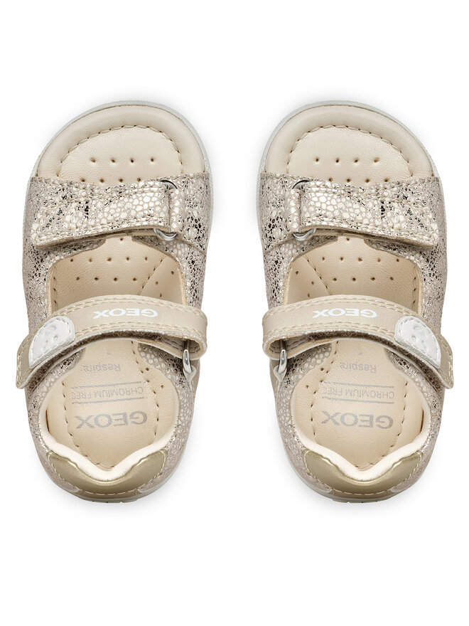 Geox Sandały Geox B Sandal Macchia B254WA 0MABC C5379 Złoty