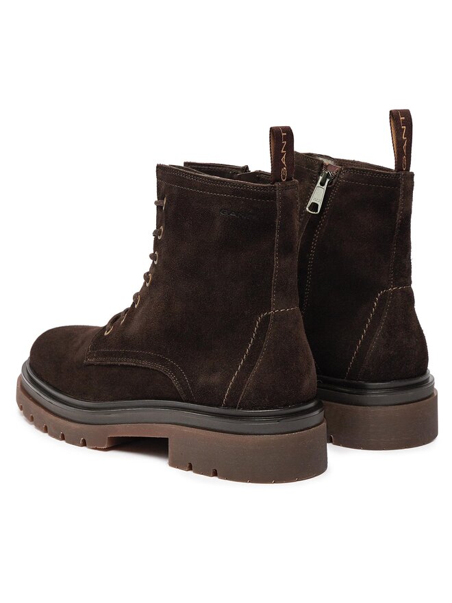Gant Trzewiki Gant Ramzee Mid Lace 27683423 Brązowy