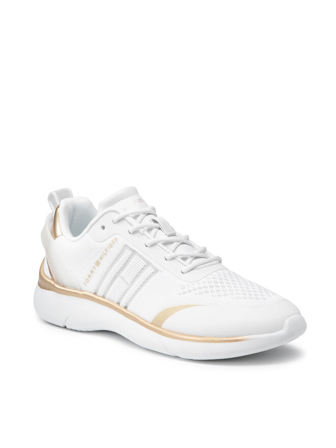 Tommy Hilfiger Αθλητικά Tommy Hilfiger Knited Light Sneaker FW0FW05791 Λευκό