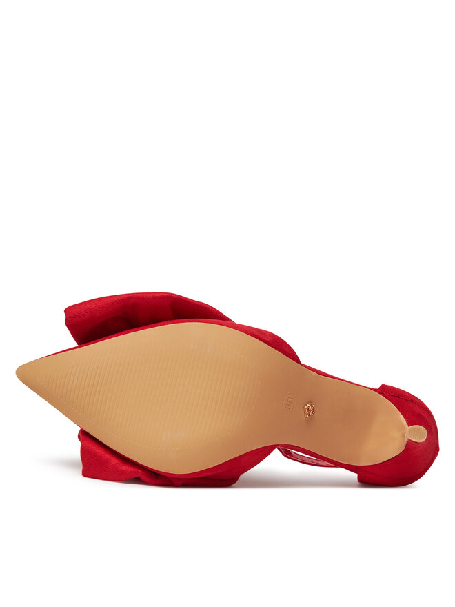 DeeZee Szpilki DeeZee HT6176-57 Czerwony