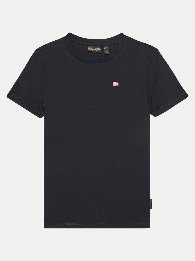 Napapijri Napapijri T-Shirt Salis SS 2 NP0A4GEH0411 S Μαύρο Regular Fit