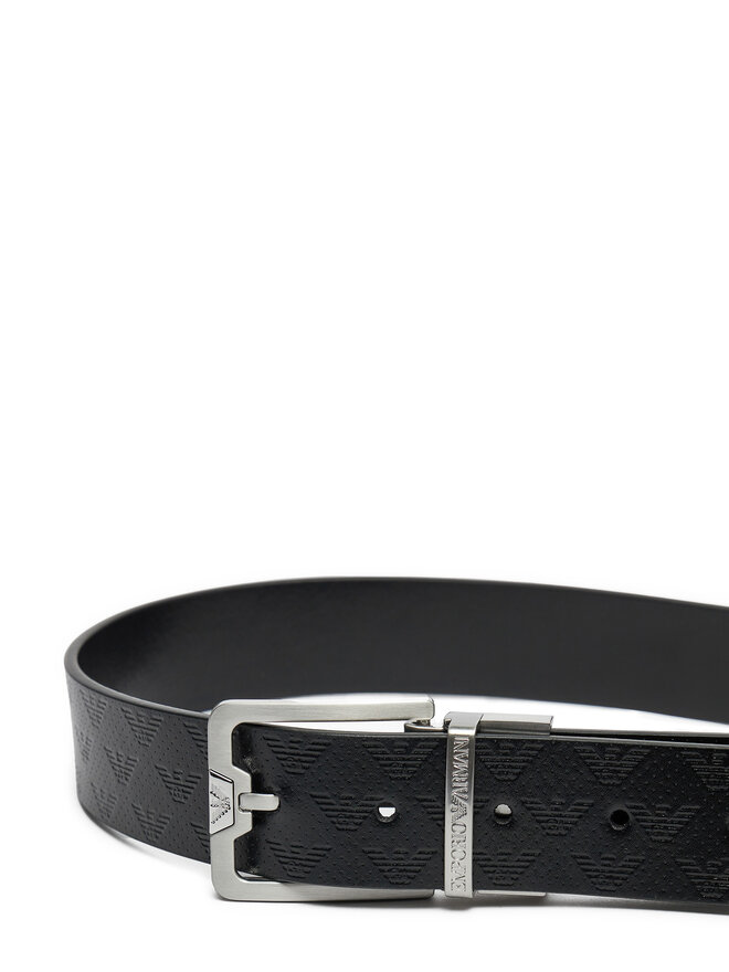 Emporio Armani Cintura da uomo Emporio Armani Y4S502 Y221E 81386 Nero