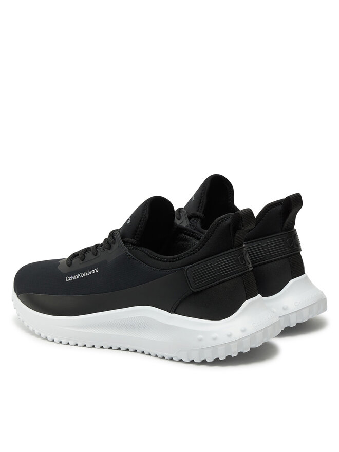 Calvin Klein Jeans Сникърси Calvin Klein Jeans Eva Runner Low Inst Hb YM0YM01170 Черен
