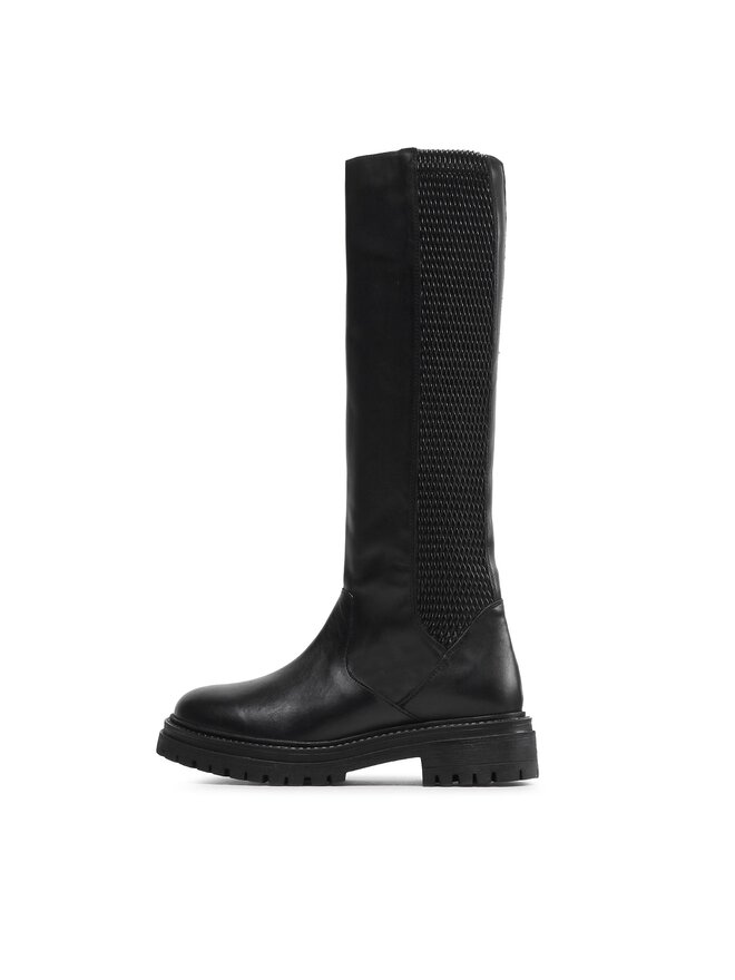 Bottes cavalieres Geox D Iridea J D26HRJ 0436W C9999 Noir chaussures