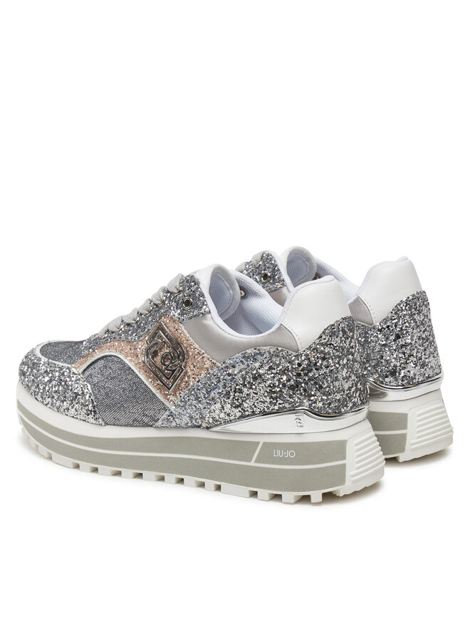 Liu Jo Sneakersy Liu Jo BA5015 TX007 Srebrny