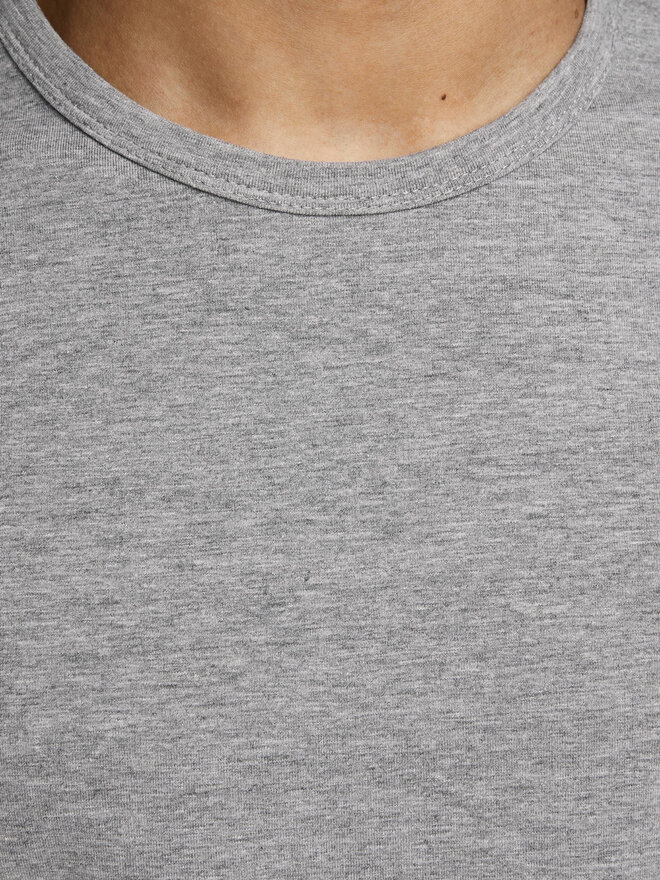 Jack&Jones Jack&Jones Футболка Basic 12058529 Сірий Stretch Fit