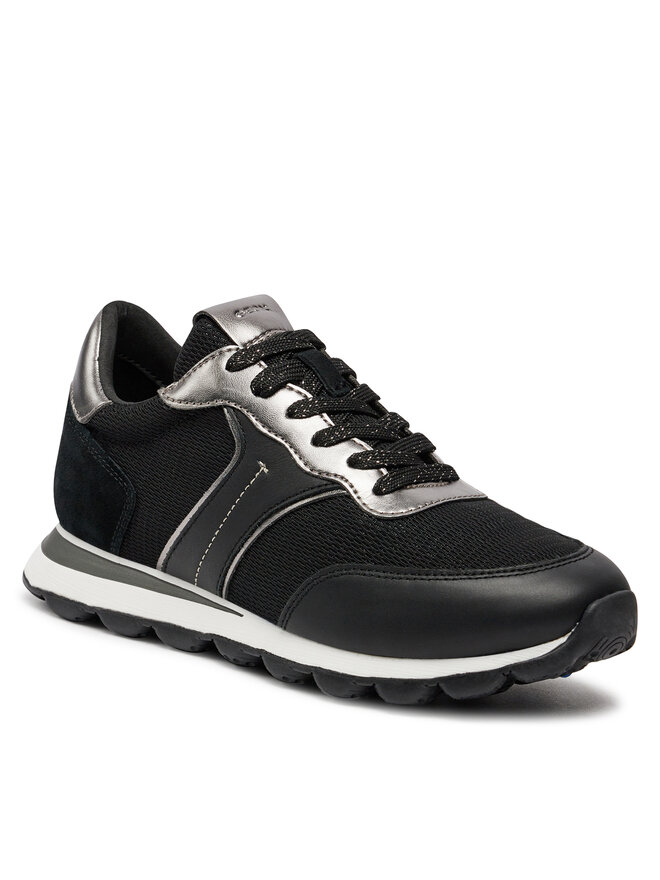 Geox Сникърси Geox D Spherica Vseries D45F4A 01485 C9999 Черен