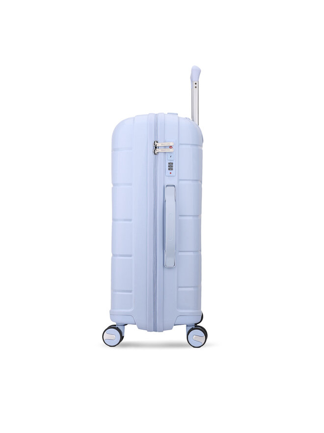 Semi Line Μεγάλη Βαλίτσα Semi Line T5907-4 Γαλάζιο