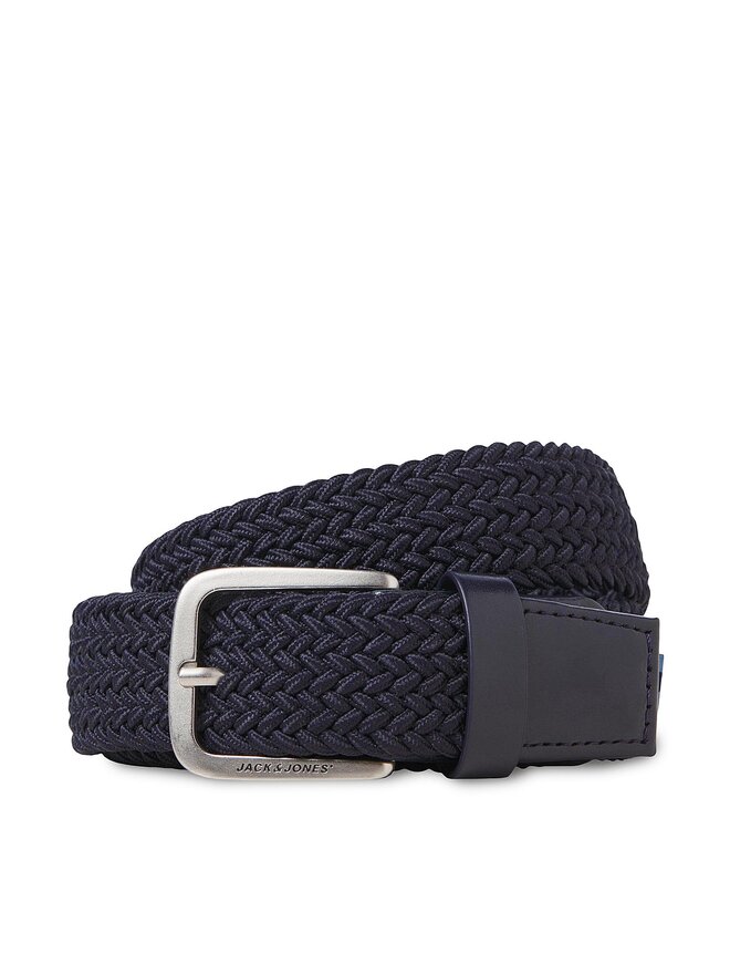 Jack & Jones Чоловічий ремінь Jack & Jones Deblin 12244231 Cиній