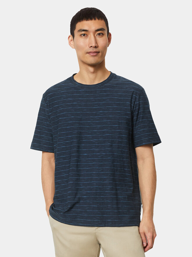 Marc O'Polo Marc O'Polo Marškinėliai M22 2186 51040 Tamsiai mėlyna Regular Fit