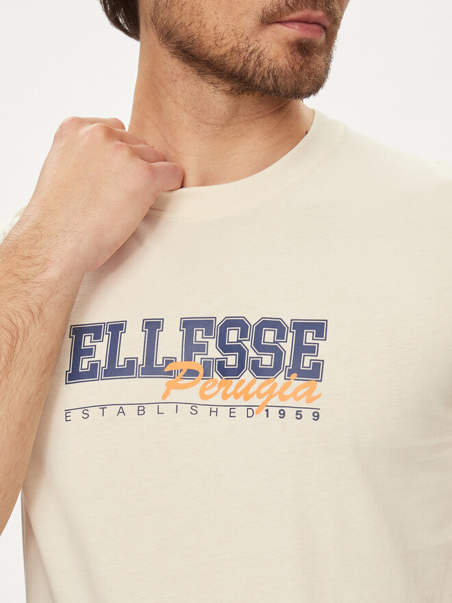 Ellesse Ellesse Camiseta Zagda SHV20122 Blanco Regular Fit