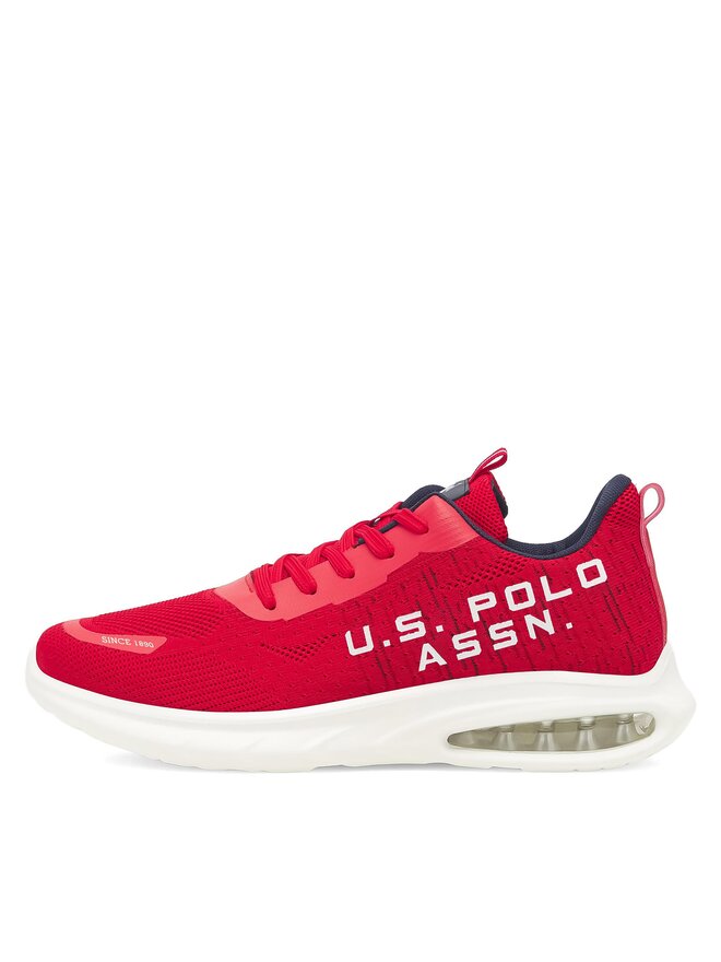 U.S. Polo Assn. Sneakersy U.S. Polo Assn. ACTIVE001 Czerwony