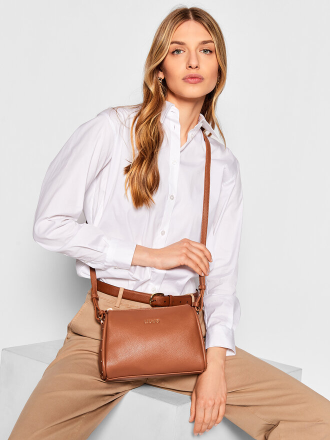 Handtasche Liu Jo Ecs M Crossbody NA2024 E0027 Braun | eschuhe.de