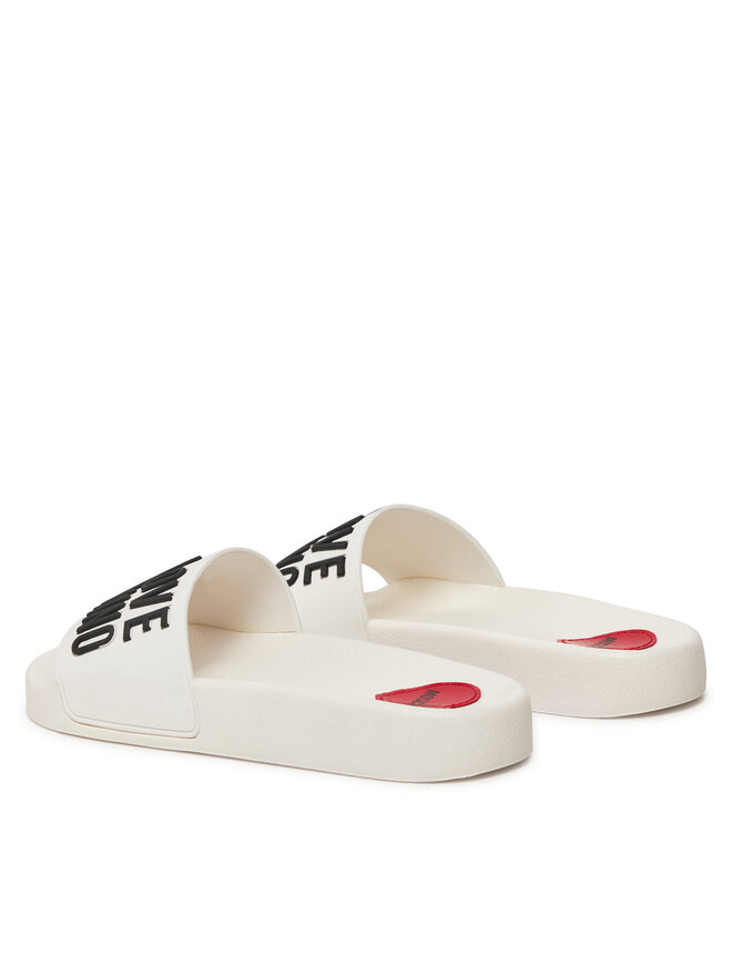 LOVE MOSCHINO Παντόφλες LOVE MOSCHINO JA28052G1II14100 Λευκό