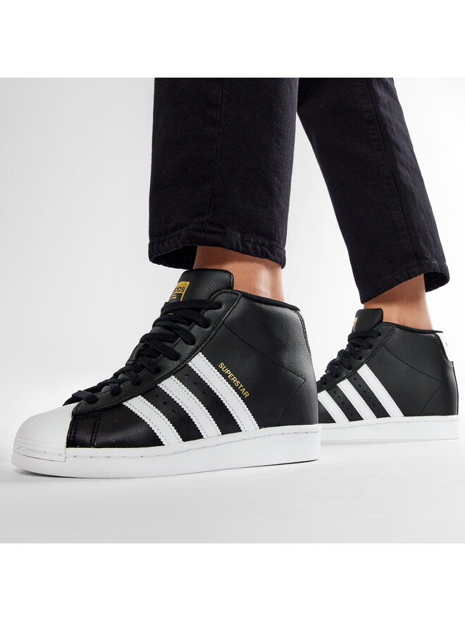 adidas Снікерcи adidas Superstar Up W FW0117 Чорний