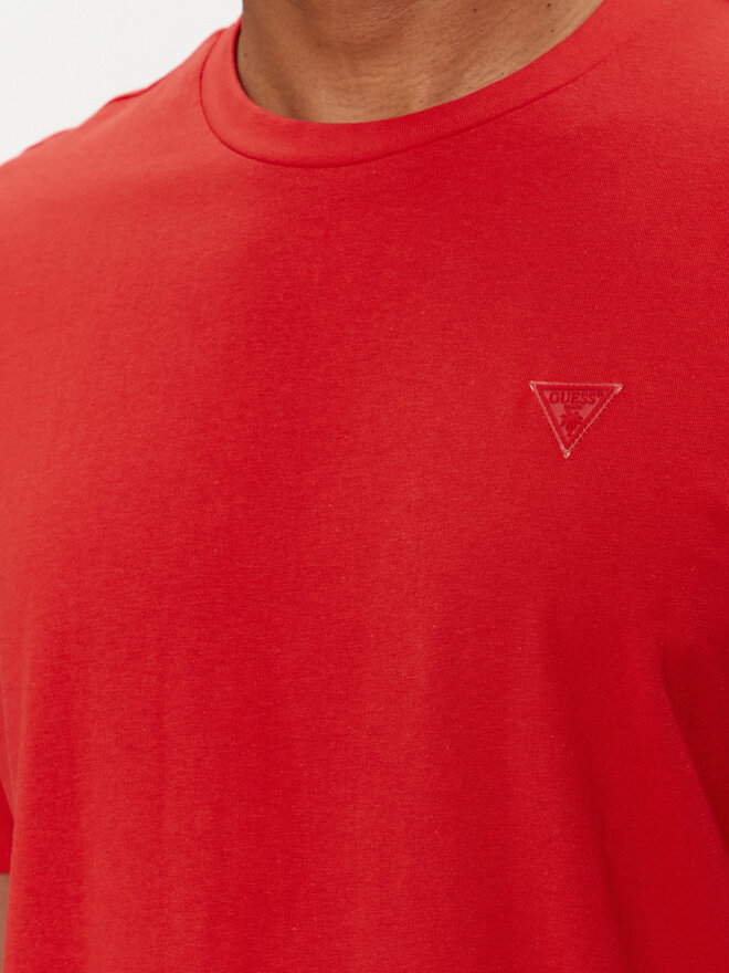 Guess Guess T-Shirt F3GI00 K8HM0 Rot Regular Fit