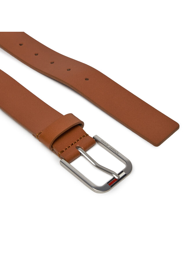 Tommy Jeans Ζώνη Ανδρική Tommy Jeans Tjm Austin 3.5 AM0AM12338 Καφέ