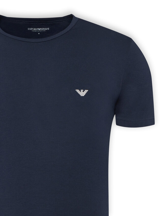 Emporio Armani Underwear Emporio Armani Underwear 2er-Set T-Shirts EM000391 AF14132 MB143 Dunkelblau Regular Fit