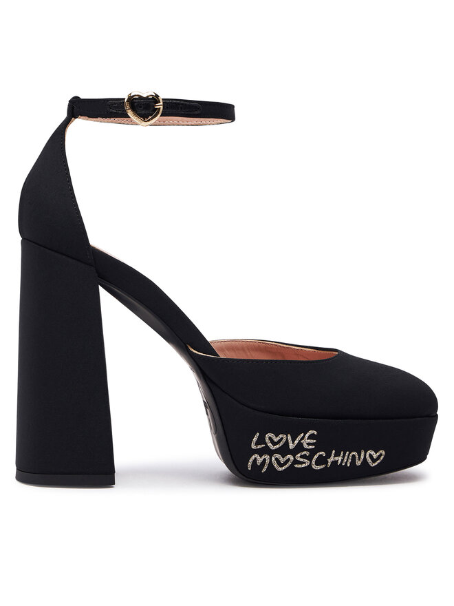 LOVE MOSCHINO Salonarji LOVE MOSCHINO JA1030CG1IIM0000 Črna