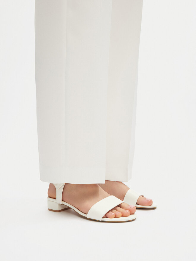 JENNY Sandale JENNY WS21167-01 Alb