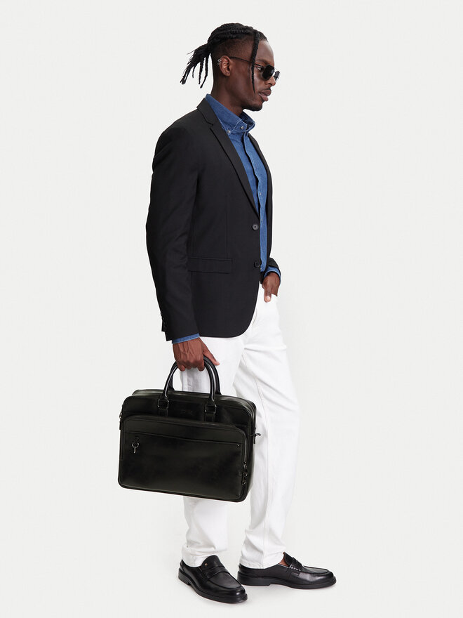 Guess Torba za prenosnik Guess HMBOCA P5338 Črna