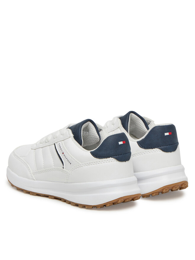 Tommy Hilfiger Sneakersy Tommy Hilfiger T3X9-33873-1355 M Biały