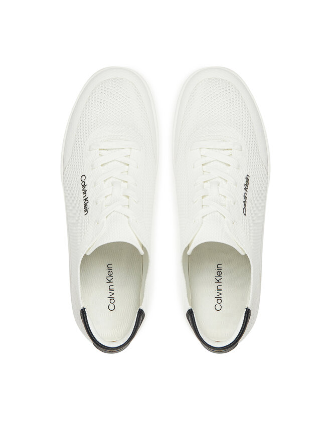 Calvin Klein Αθλητικά Calvin Klein Low Top Lace Up Knit HM0HM01726 Λευκό