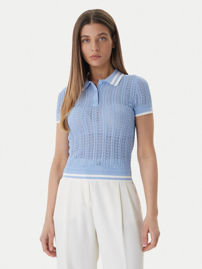 Guess Guess Poloshirt W6GR25 Z0672 Blau Regular Fit