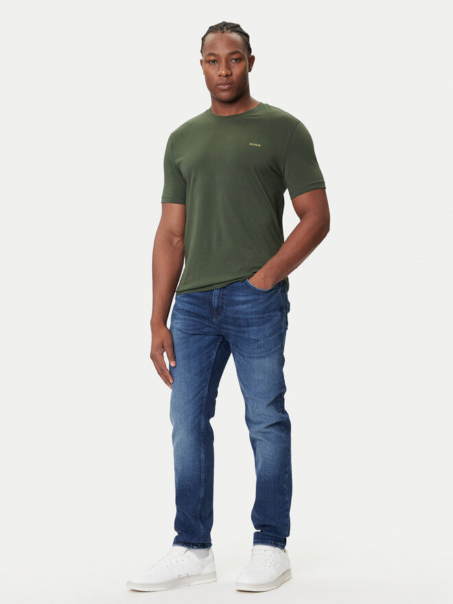 HUGO HUGO Camiseta Dero222 50466158 Verde Regular Fit