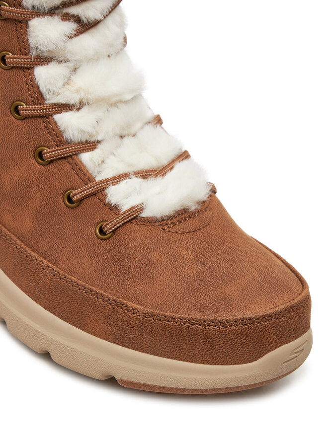 Skechers Μποτάκια Skechers Glacial Ultra - Wonderland 144202 Καφέ