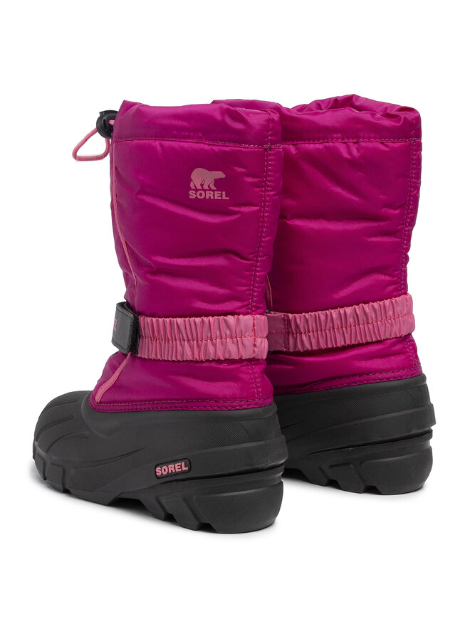 Sorel Μπότες Χιονιού Sorel Youth Flurry NY1965 Ροζ