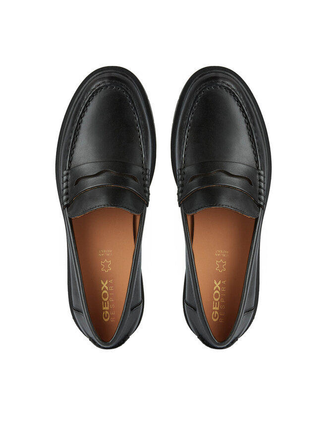 Geox Mocasines Geox D Spherica Ec1 D25QRA 00043 C9997 Negro