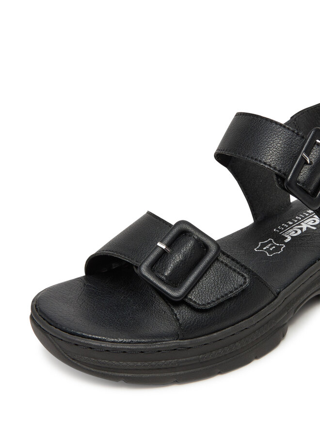 Rieker Basutės Rieker 66680-00 Juoda