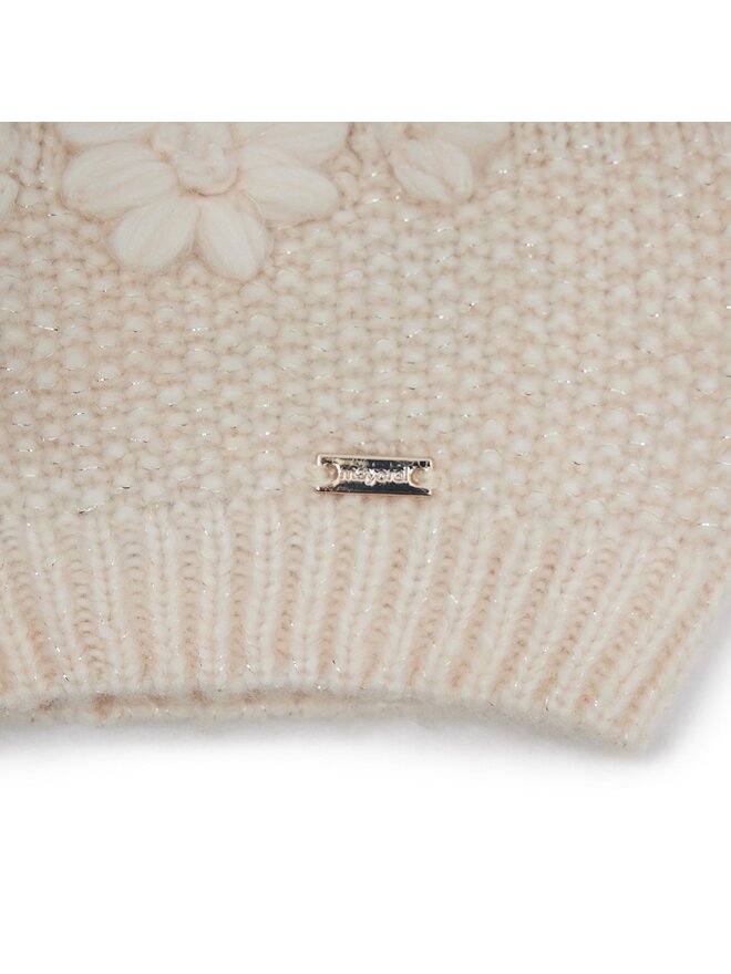 Mayoral Conjunto: gorro, bufanda y guantes Mayoral 10.535 Écru