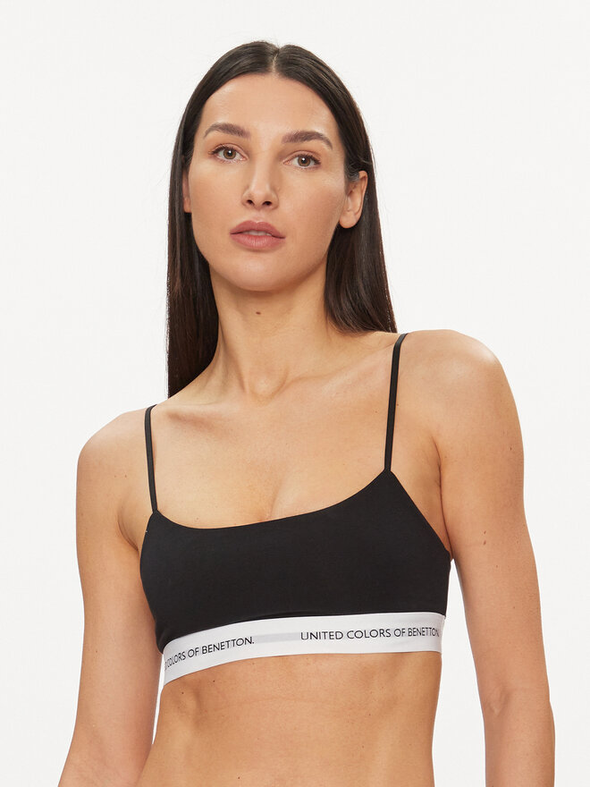 United Colors Of Benetton United Colors Of Benetton Бюстгальтер-топ 3OP81R00Q Чорний