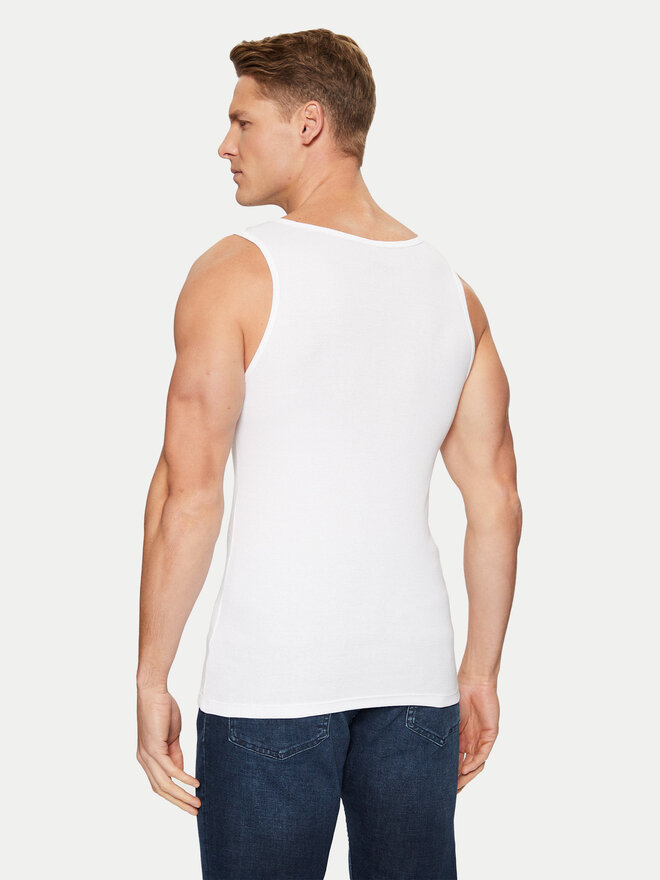 BOSS BOSS Pack de 3 camisetas de tirantes 50542132 Blanco Regular Fit