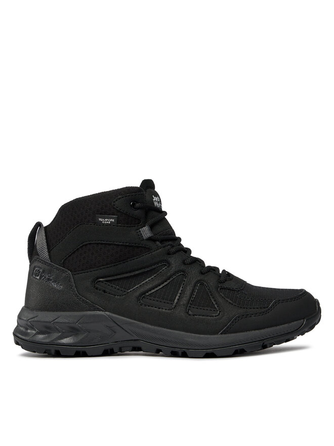 Jack Wolfskin Trekkingi Jack Wolfskin Woodland 2 Texapore Mid M 4051261 Czarny