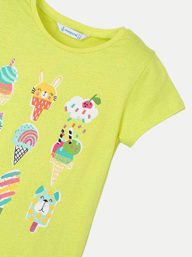 Mayoral Mayoral Футболка 3014 Зелений Regular Fit